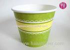 Customized Logo 23oz Flower Paper Pot Wedding Decorative Plant