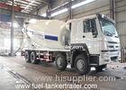 Two axles concrete mixer cement tanker truck with 9 cbm mixing capacity