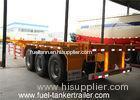 40ft skeleton container semitrailer / tri-axle truck chassis frame