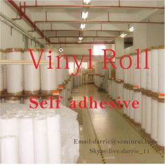 Real manufacture of destructible label paper Minrui wholesale Foam Ultra Destructible Label Paper able gap scrapes