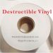 Hotsale Eco-friendly Ultra destructible adhesive vinyl label materials smooth medium fragile facestock passed 138 tests