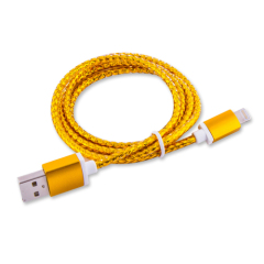 Round braided usb cable for iphone6 and for android
