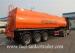 3 - Axle 40CBM fuel tanker / oil diesel transport truck semi tank trailer