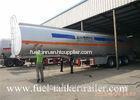 60000L three axle transport chemical liquid fuel tanker trailer petrol tanker