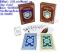 XF NOBLE T-1802 playing poker cards for contact lenses or for poker predictors