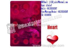 XF Indian Bonus playing cards made of plastic material for UV contact lenses