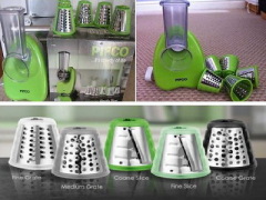 5 Blades Multi-Function Vegetable Slicer/Electric Chopped Salad Maker For Kids As Seen On TV