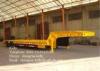 11.8m Two Axle Low Bed Semi Trailer / Low Flat bed Container Semi Trailer