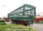 4 axles drop sides truck trailer / open sides semi trailer / bulk cargo transportation side wall tra