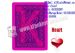 XF Elite plastic playing cards for backside cameras