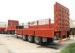 Shandong Shengrun 13m Tri Axle Gooseneck Side Wall Trailer for bulk cargo transportation