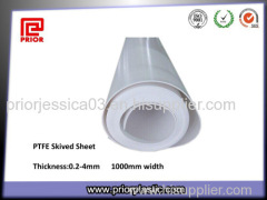 Natural color PTFE sheet with difference size