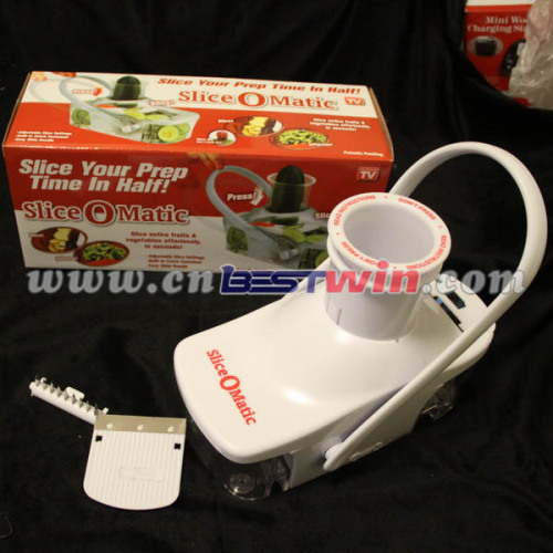 Slice O Matic Kitchen Slicer Cucumber Slicer White As Seen On TV