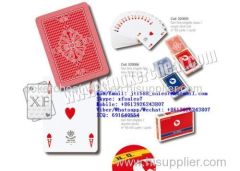 XF San Siro plastic playing cards for computer poker analysis software or for poker analyzer or for camera or for lenses