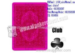 XF No.955 Paper Playing Cards With Sides Bar-Codes Markings Scanned By Cameras For Poker Analyzer