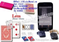 XF No.955 Paper Playing Cards With Sides Bar-Codes Markings Scanned By Cameras For Poker Analyzer