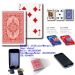 XF No.955 Paper Playing Cards With Sides Bar-Codes Markings Scanned By Cameras For Poker Analyzer