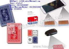 XF RAMINO Plastic Playing Cards With Invisible Bar-Codes Markings On The Sides And Invisible Painting