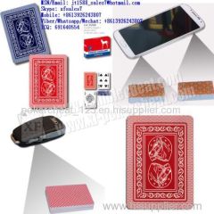 XF RAMINO Plastic Playing Cards With Invisible Bar-Codes Markings On The Sides And Invisible Painting