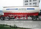 55 CBM Multi Axles cement transport trucks Semi Trailer 28 ton for industry