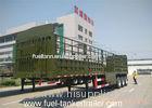 Shandong Shengrun Brand Tri - axle side wall trailer with heavy duty manual operating landing gear