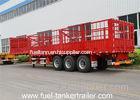 Open wall side trailer for bulk cargo transportation with 800mm side wall