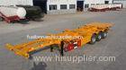 40T - 60T 40FooT Container Chassis Q345B Steel Skeleton Trailer Chassis