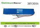 Rechargeable Lithium 36V 30Ah Golf Car Batteries with 1.08KWh Energy Storage
