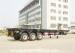 Standard Container Trailer Chassis Skeleton Trailer For Vietnam Market