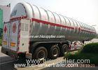 52600L Volume LNG transportation tri - axle tanker trailer large capacity