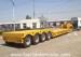 13000*3000*1700 Size and Steel Material 13m 60 ton low bed semi trailer