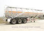 36000 Litres fuel tanker trailer with tri - axle GUANGDONG FUWA alxes