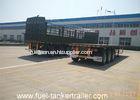 20ft 40ft Container flatbed semi trailer with mechanical / air suspension