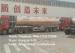 3 Axles Stainless Steel 42000L Oil Fuel Tanker / Liquid Tank Semi Trailer