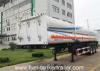 3 Axle 25.02 CBM 6 / 9 Tube CNG Tank Trailer Truck with Cylinder and connecting device