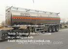 Tri - axle Fuel tanker trailer utility fuel oil tank trailer