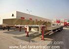 Big gooseneck type low bed semi trailer with Q345B steel frame body