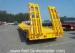 50T 3 - 4 axles Low Bed semi trailer with manual or hydraulic type ladder