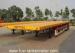 China 40ft container truck semi trailer 3 axle flatbed semi-trailer for sale