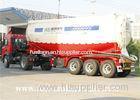 Cement Trailer With 3 Axle / 40 Ton V Type Bulk Cement Tank Truck Trailer For Sale