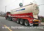 Tri - axle 30-60Ton Bulk Cement Trailer Truck Powder Tank Semi Trailer