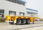 40ft 3 - axle Skeleton Container Trailer Chassis / Trailer Frame for Sale