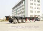 2 / 3 Axles 20ft / 40ft Skeleton Container Trailer Chassis / Frame Air suspension