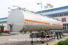 45000L Liquid Tank Trailers / Storage For Gasoline / Diesel / Oil Transportation