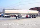 50CBM 3 Axle Fuel Tanker Trailer with Common mechanical / Air Suspension