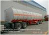 Mono block Cylinder Oil Storage Tank Semi Trailer tanker 3 axles 13 ton