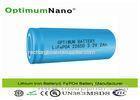 22650 3.2V 2Ah Rechargeable Lithium Batteries Cell with Safe Rigid Aluminum Alloy Housing