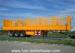 2 x 20 ft container or 1 x 40ft container or others cargo transportation side wall trailer