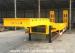 60 ton loading capacity lowboy Semi Truck Trailer with two ladders