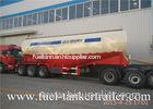 40T Dry Bulk Tanker / Bulk Cement Trailer Used For Vietnam Market